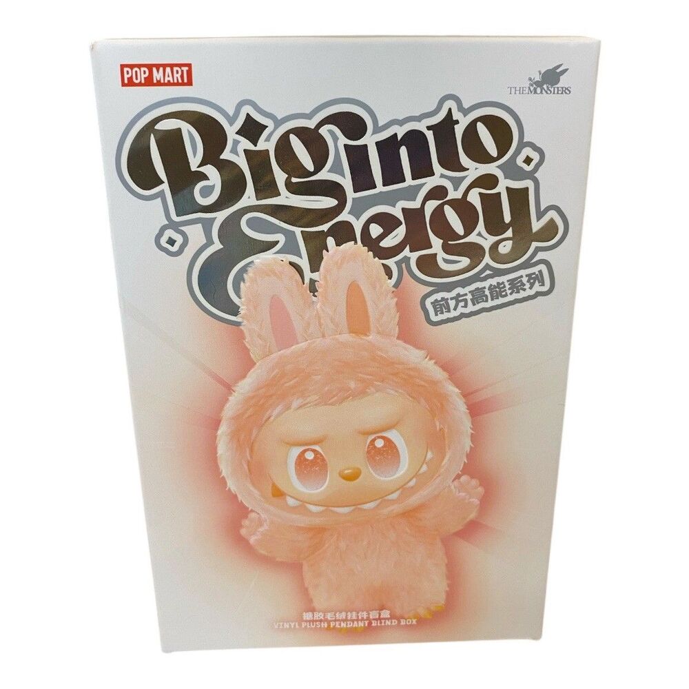 Labubu Big Into Energy LOVE Pink CONFIRMED Authentic From Pop Mart Sealed NEW